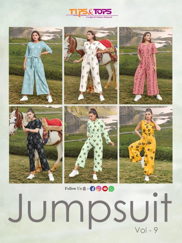 Tips & Tops Jumpsuit 9 Fancy Western Collection 